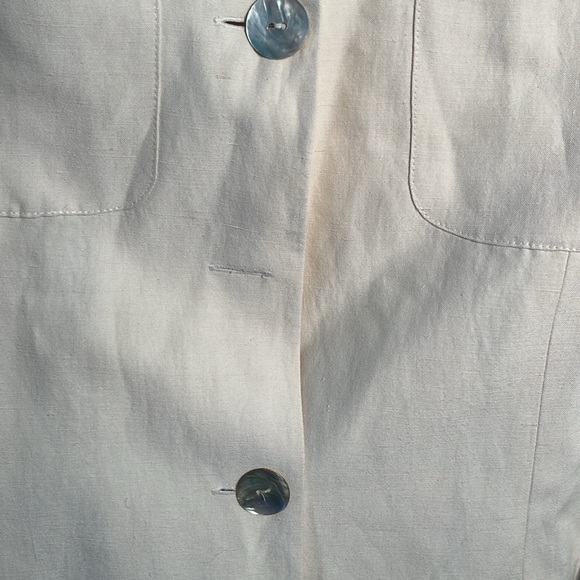 City Spirit collection silk linen jacket - Picture 3 of 5